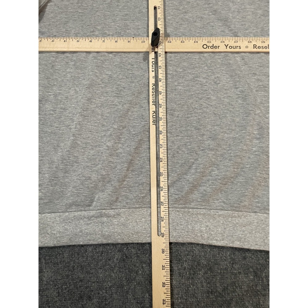 Collars & Co. Pullover Mens 2XL Gray Half Zip Sweater Modal Blend Casual - Picture 6 of 8
